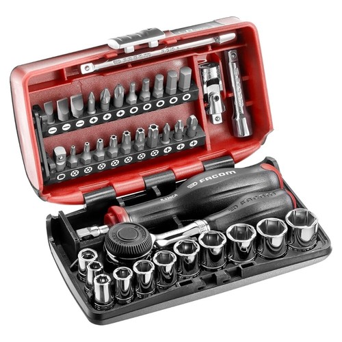 Coffret douilles 38 - coffret, 1/4"