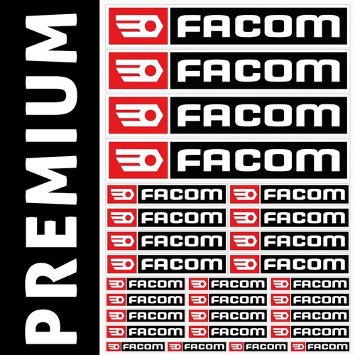 Facom 28 stickers - facom,